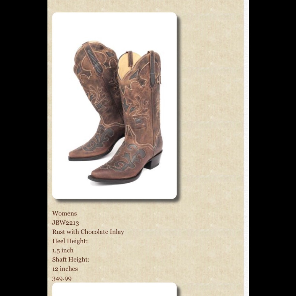 Women’s J.B Dillon cowboy boots
